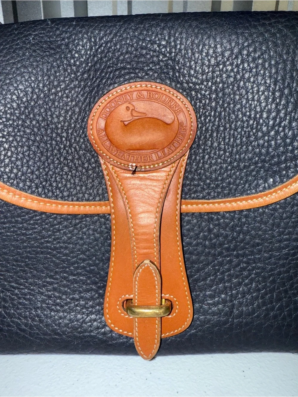 vintage Dooney & Bourke All-Weather Leather bag